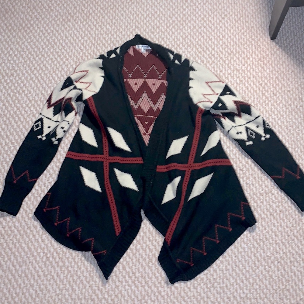 ROOMMATES Argyle Cardigan